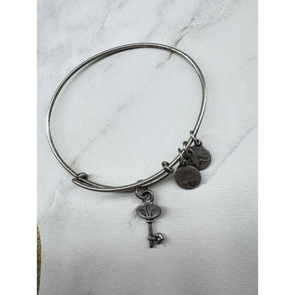 Alex and Ani Bracelet Jewlery Silver Key